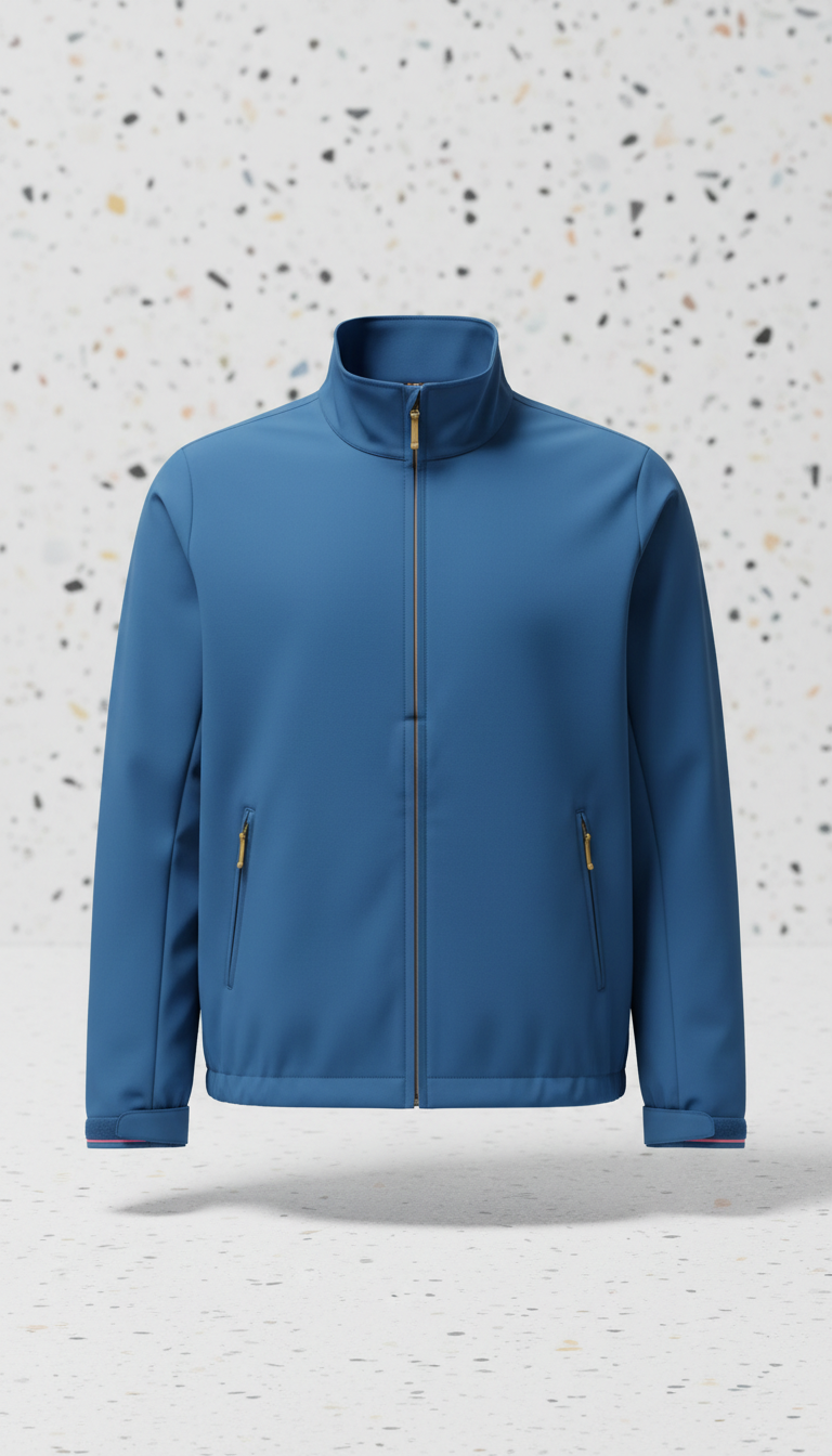 City Shell Jacket in Blueprint Blue