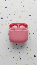 Wireless Earbuds in Pop Pink