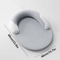 Summer Cooling Cat Bed, Breathable Dog Bed with Raised Neck Pillow Cooling Mat