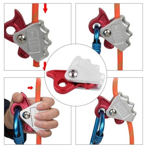 Tree Arborist Rock Climbing Fall Arrest Gear Rescue Rope Grab Protect Equipment