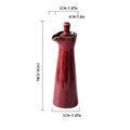 *120ML* Japanese Style Ceramic Oil Olive Dispenser Soy Sauce Pot Small Sauce Jar