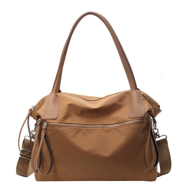 Women's Solid Color Large Capacity Tote Bag, Minimalist Fashion Casual Everyday