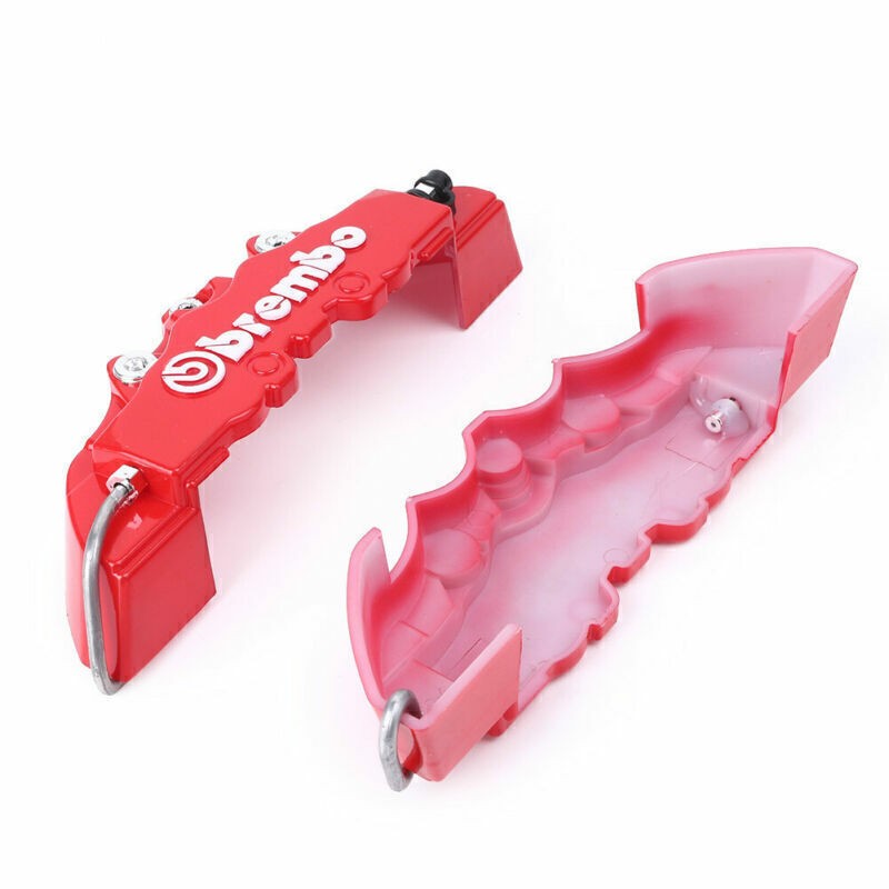 4PCS Car Brake Caliper Covers 3D Style Front Rear Disc Brake Accessories