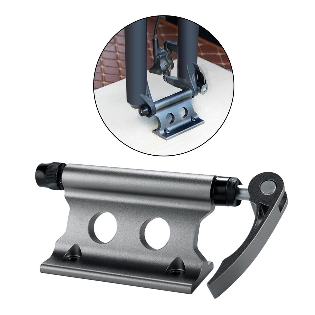 Bike Car Pickup Bed Rack Quick Release Fork Truck Installation Carrier