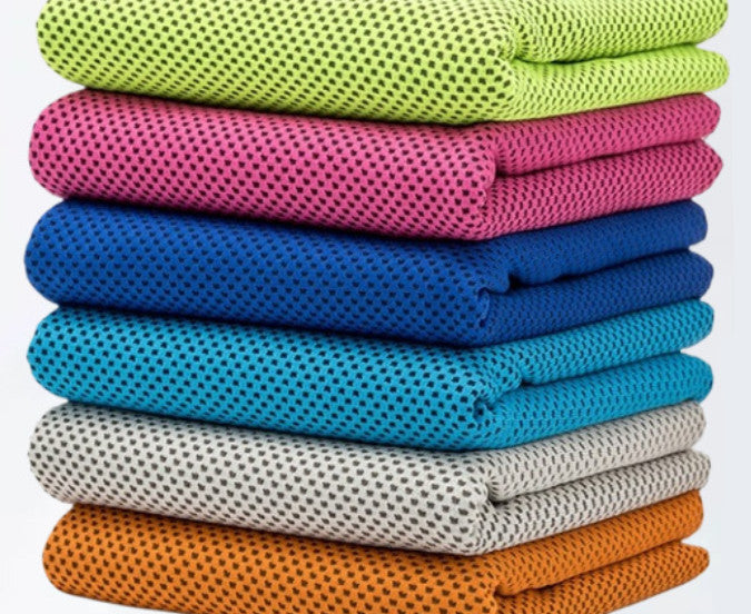 6 Pack Cooling Towels for Neck & Face Microfiber Gym Yoga Sports Sweat Wraps