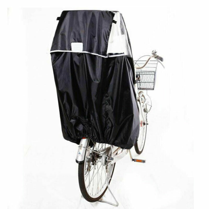 Child Bike Seat Rain Cover PVC Bicycle Rear Seat Canopy Cover
