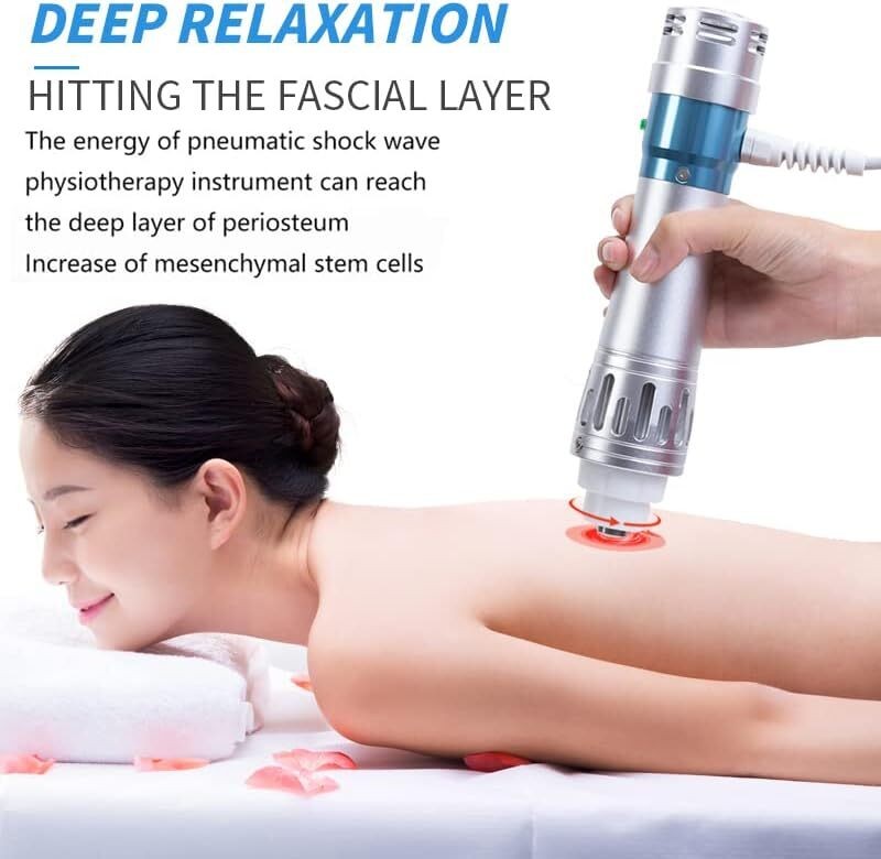 ESWT Shockwave Therapy Machine For Muscle Pain Removal & ED Treatment Handheld