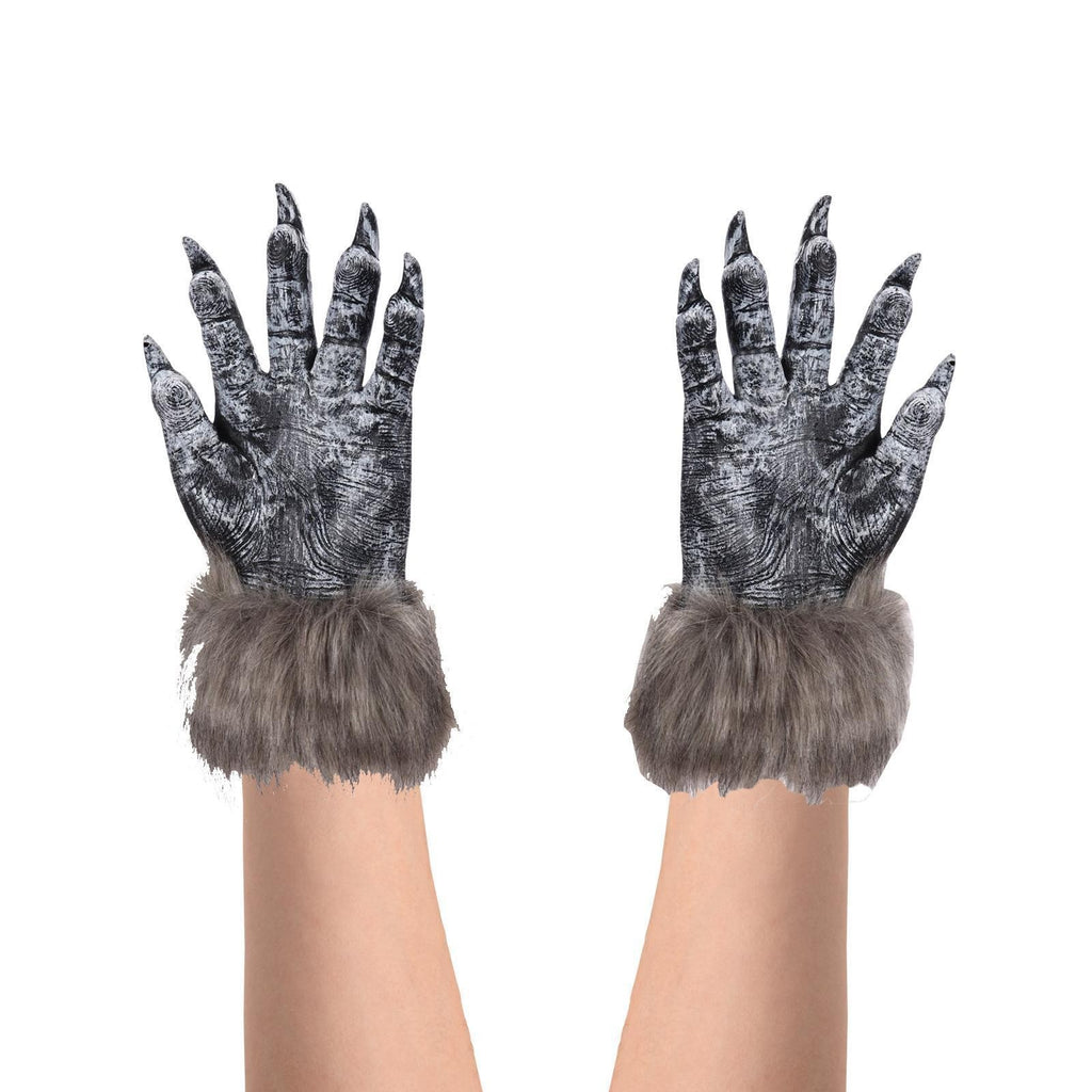 Creepy Halloween Wolf Gloves Werewolf Costume Gift Monster Hands Paws Claw