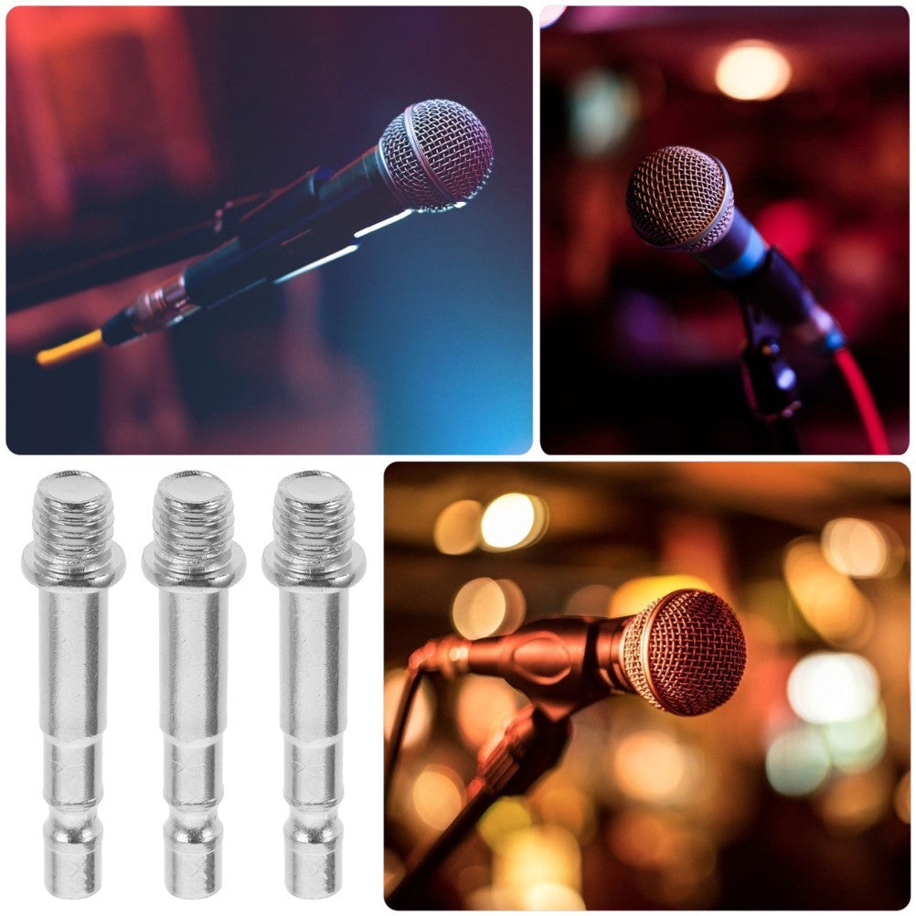 4 Pcs Microphone Stand Adapter Adapters for Conversion Connector