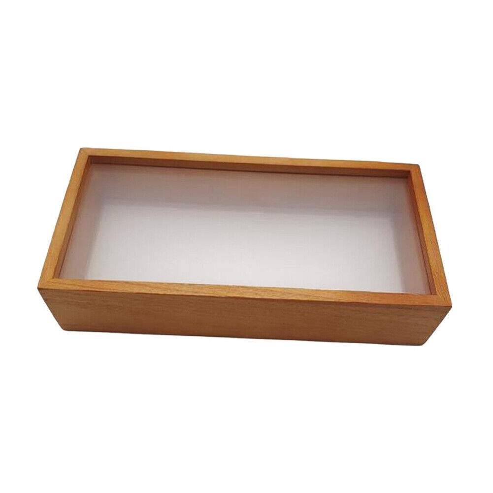 Memory Box Display Case 3D Shadow Frames Wooden Double-Sided Deep Box DIY Crafts