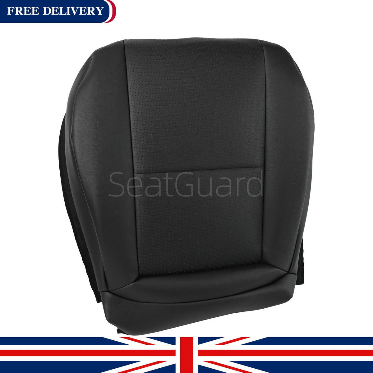 Fits For 2007-2015 Mercedes-Benz C-Class Driver Bottom Seat Cover W204 BLACK UK