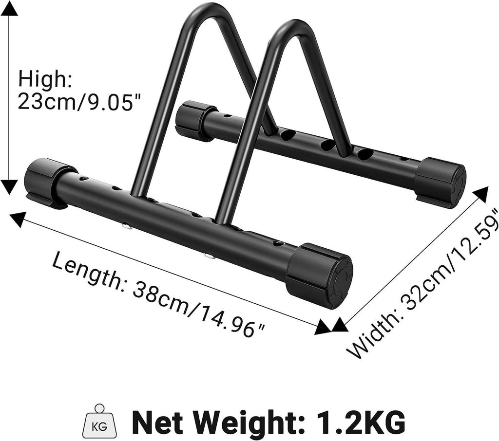 Adjustable Bike Bicycle Parking Floor Rack Stand Cycle Storage Mount Holder UK