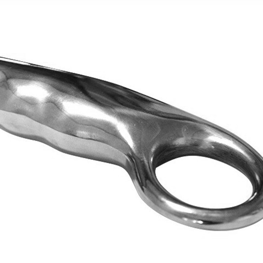Long Metal Shoe Horn Solid for Shoes Boots All Size Feet  w/Loop Handle