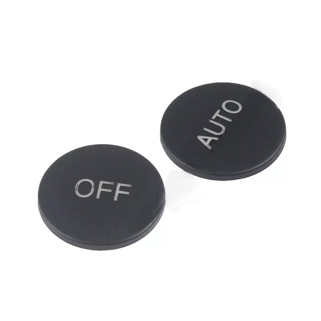 2PCS Front AC Climate Control Knob Button Cover Cap For VW Touareg 2011-2014 New