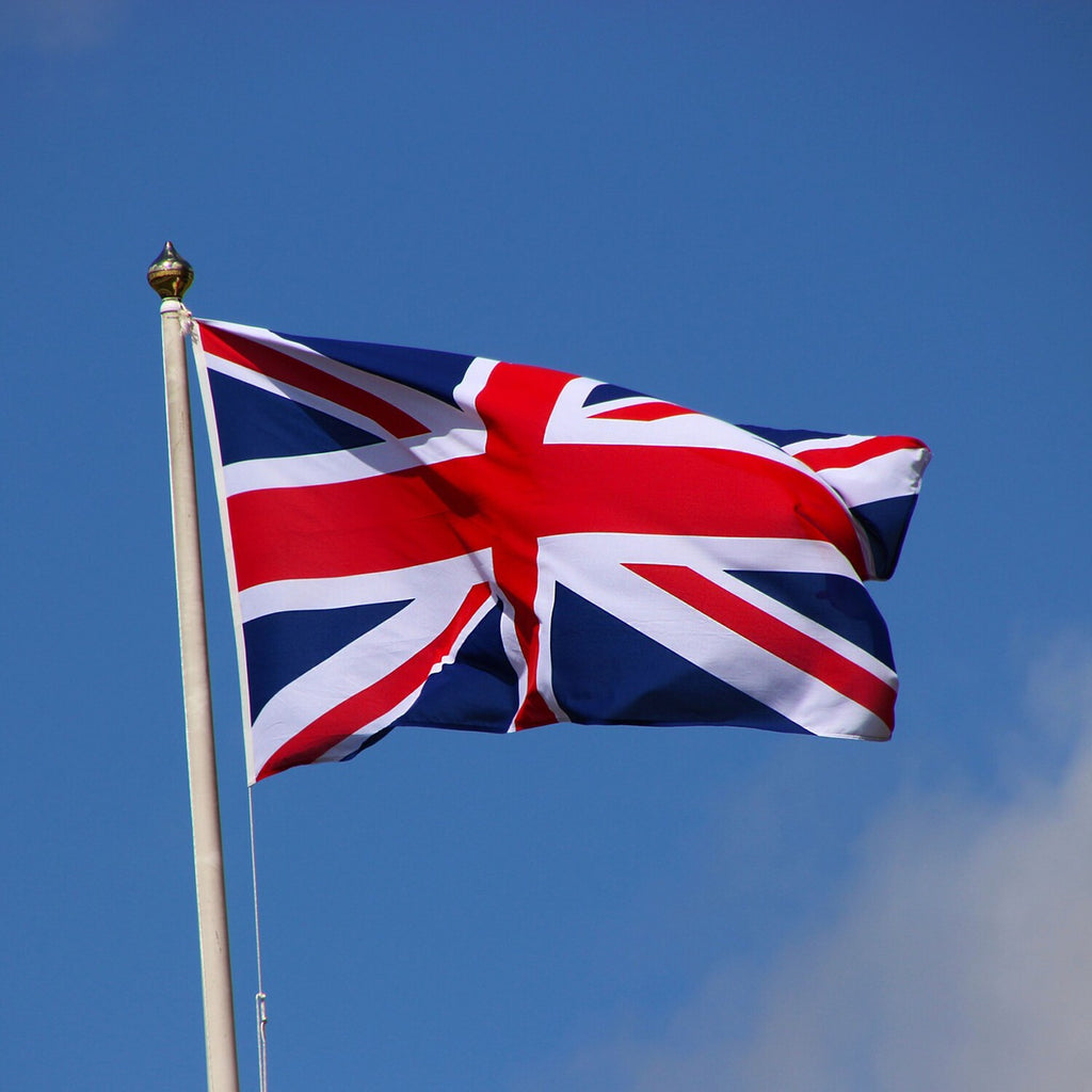 Union Jack Flag Brass Eyelets Double Stitched Great Britain UK Sport 5X3FT Fast