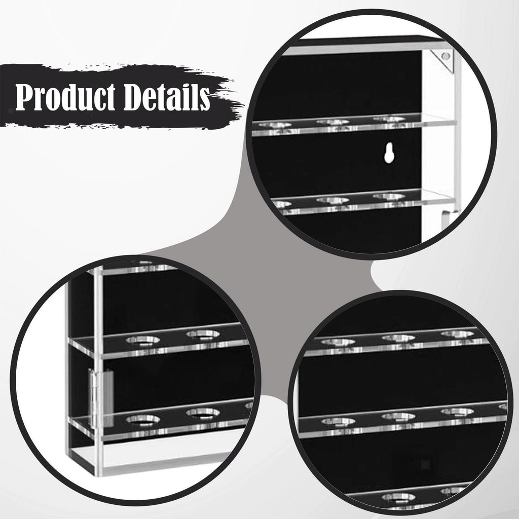 Golf Ball Display Case Golf Ball Holder Gift Cabinet Rack for Sports Balls~~~