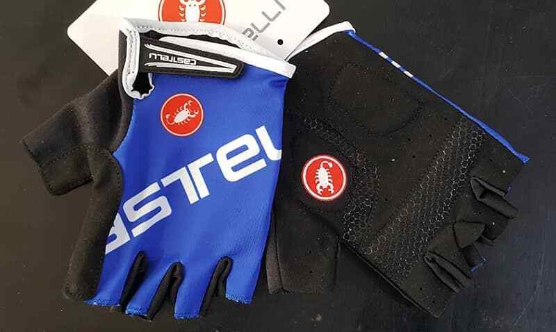HALF FINGER CASTELLI ROSSO CORSA CLASSIC CYCLING BICYCLE GLOVES 5 Colours NEW