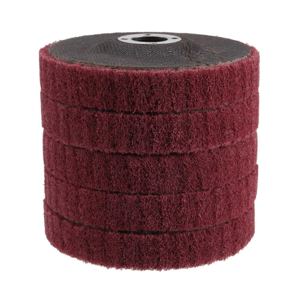 4" Nylon Fiber Wheel Flap Disc Abrasive Polishing Buffing Pad for Angle Grinder