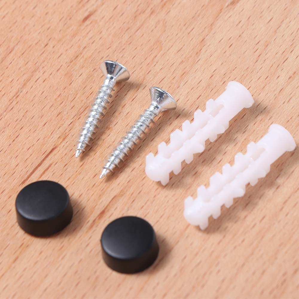 4pcs Universal Broom Hanger Wall Mounted Mop Holder Home Mop Storage Clip Rack
