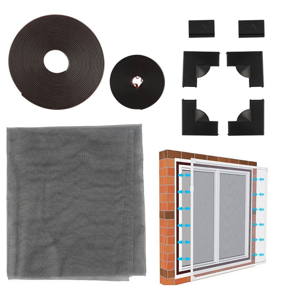 Magnetic Window Insect Screen Mesh Net Fly Mosquito Bug Netting Moth Cover UK