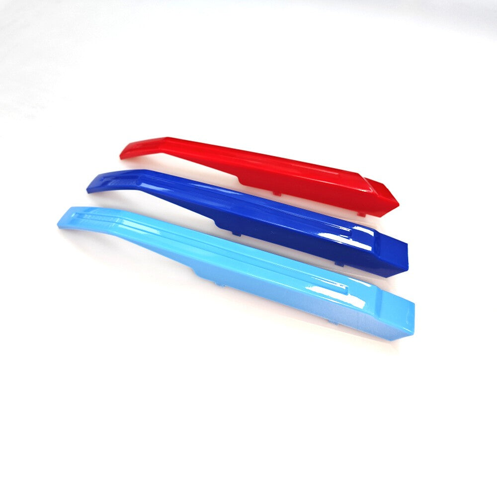 Front Kidney Grille M-Color Strip Insert Clip Trim For BMW 5-Series i5 G60 2024+
