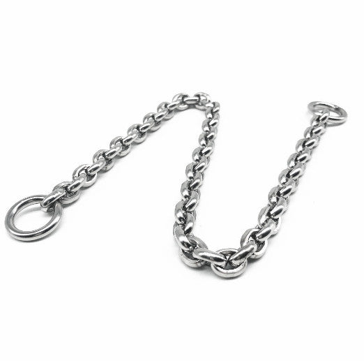 Collar for Large Dog Stainless Steel Thick Puppy Choker Metal Chain Silver