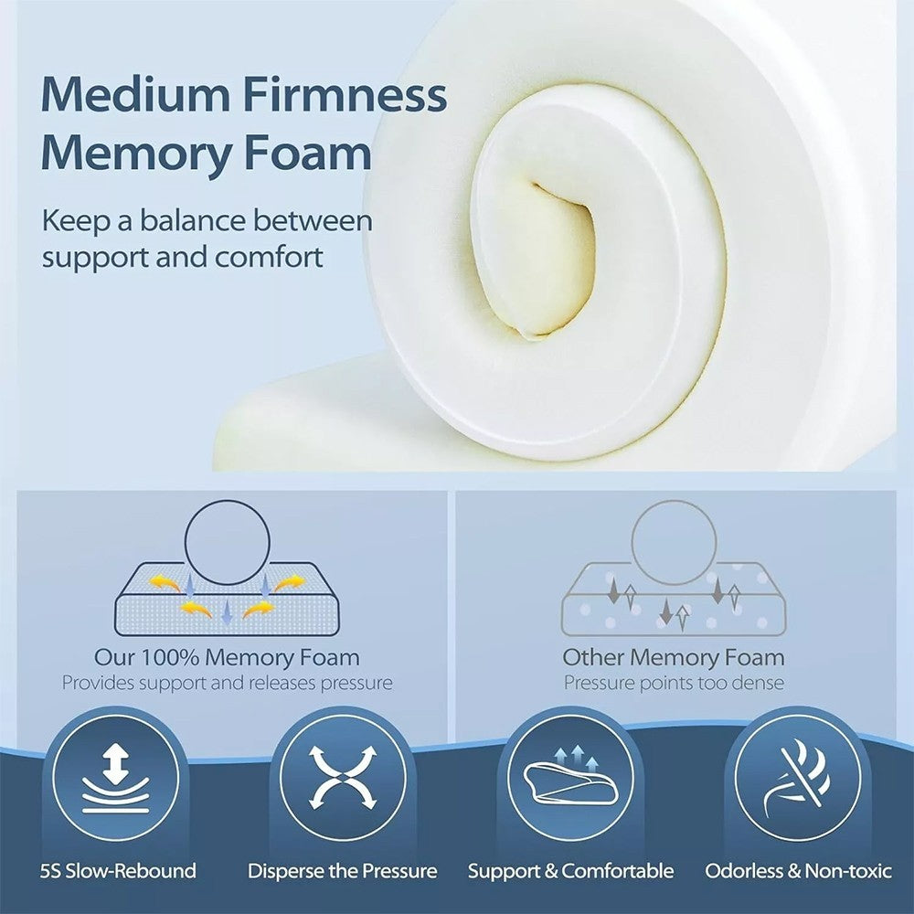 Memory Foam Neck Orthopedic Pillow Ergonomic Cervical Pillow Neck Pain Relief