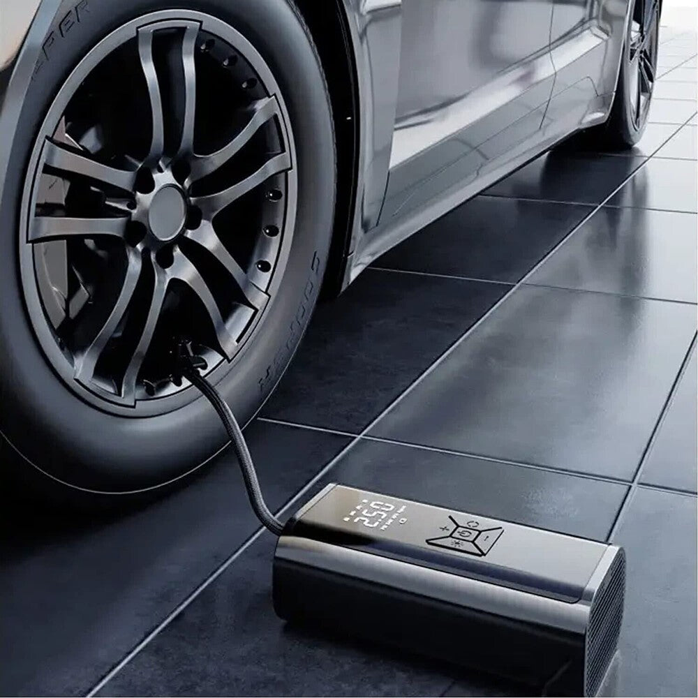 Car Tyre Inflator Cordless Digital USB Rechargeable Tire Air Compressor Pump UK