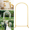 6.6FT Metal Wedding Arch Backdrop Stand Doorway Flower Frame Party Event Decor