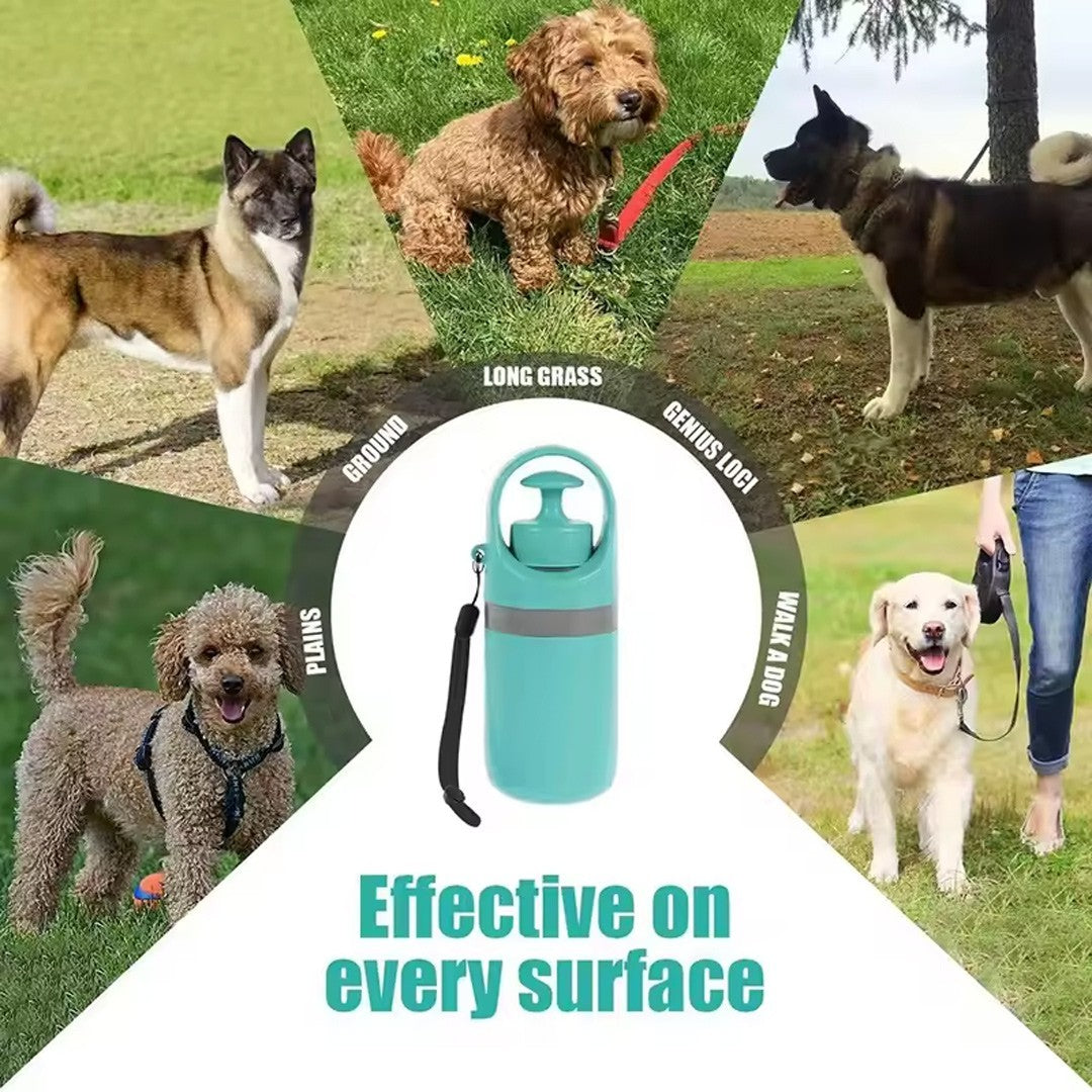 Portable Pooper Scooper with Bag No-Touch Lightweight Claw Poop Picker Catcher