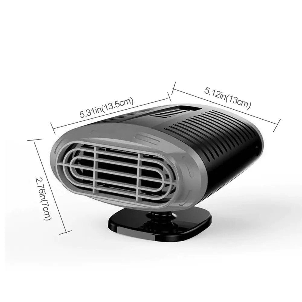 Portable Electric Car Heater 12V 150W Heating Fan Defogger Defroster Demister