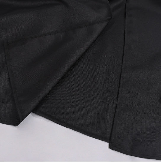 Retro Gothic Long Cloak Lapel Buckle Cape Cosplay Outfit