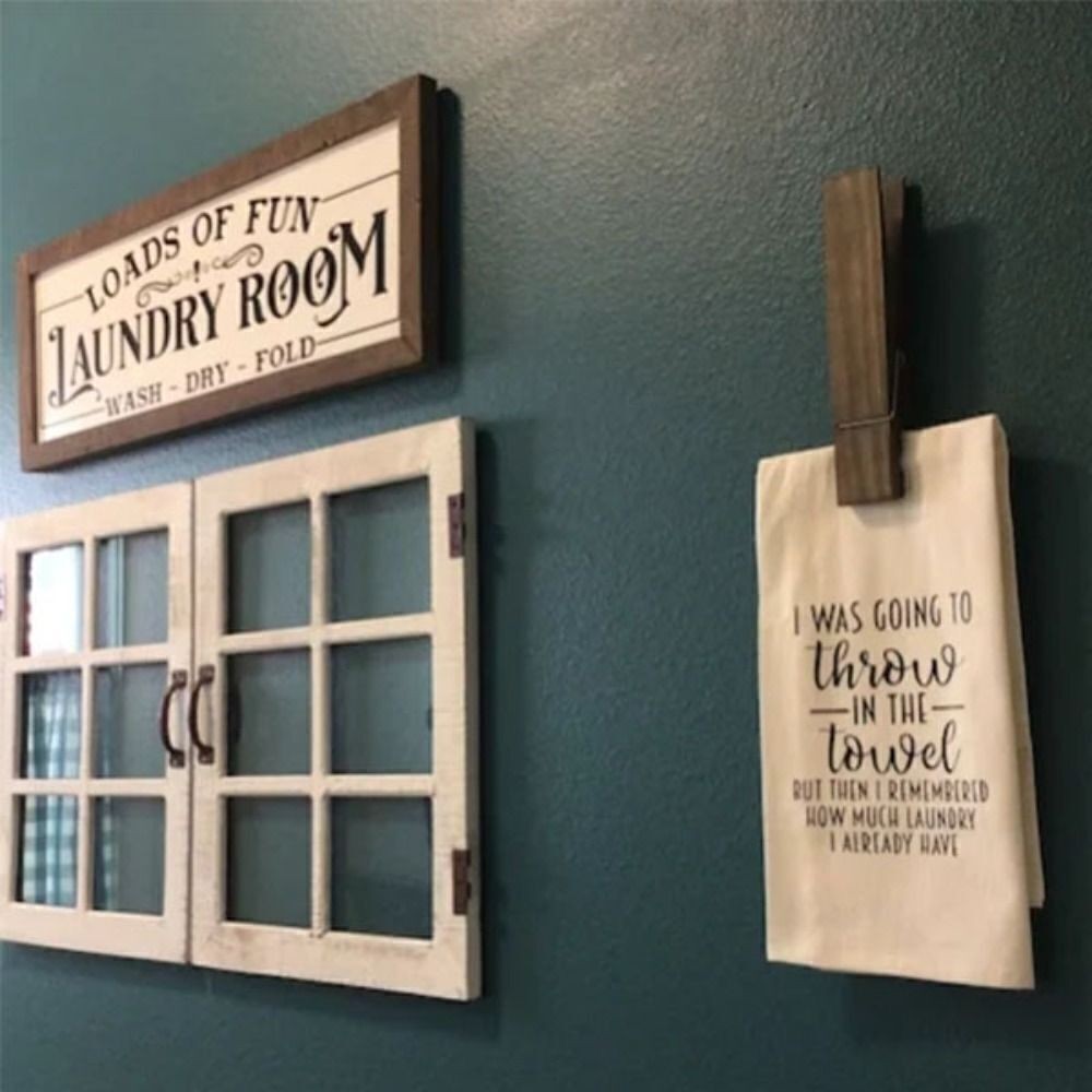 Giant Clothespin Bathroom Towel Holder | Huge 12” Clothes pin | Farmhouse