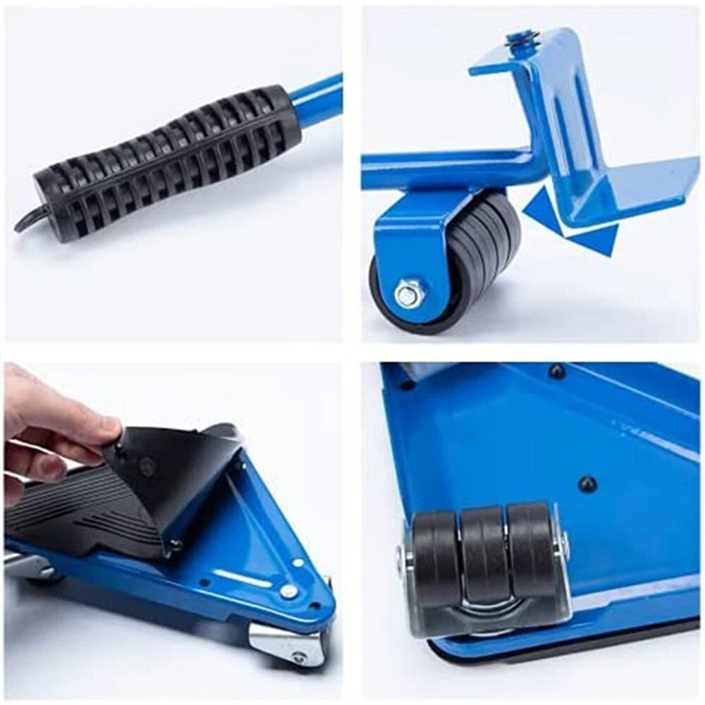 Heavy Duty Furniture Shifter Lifter Wheels Moving Slider Mover Removal Set Tool