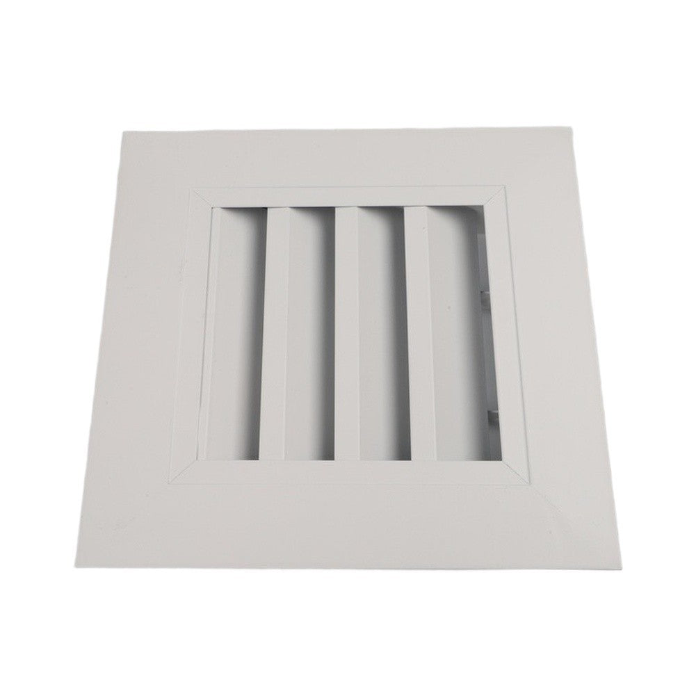 Aluminum Fixed Louver Grille for Air Circulation in Attic and Shed 350x350mm