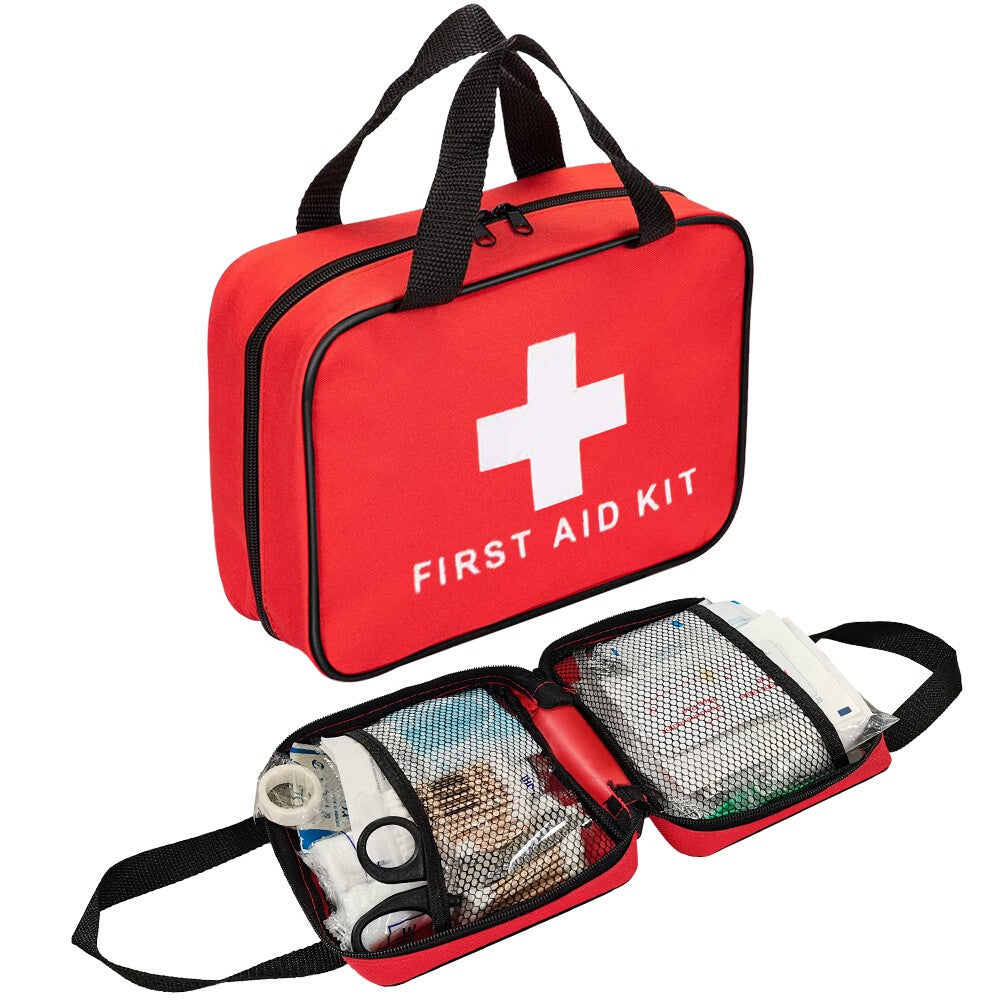 391 PIECE FIRST AID KIT BAG -MEDICAL EMERGENCY KIT. TRAVEL, HOME, CAR, WORKPLACE