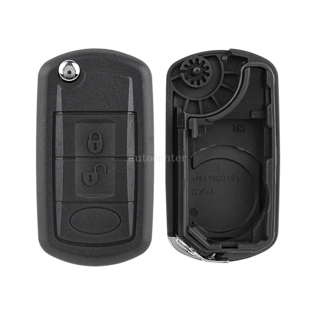 3 Button Flip Key Fob Repair Case For Range Rover Sport Land Rover LR3 Discovery