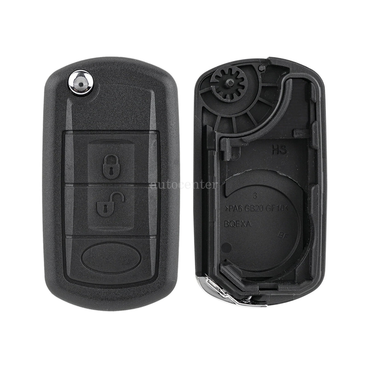 3 Button Flip Key Fob Repair Case For Range Rover Sport Land Rover LR3 Discovery
