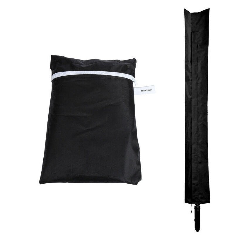 Heavy-Duty Waterproof Rotary Washing Line Cover with Zip Clothes Airer Parasol