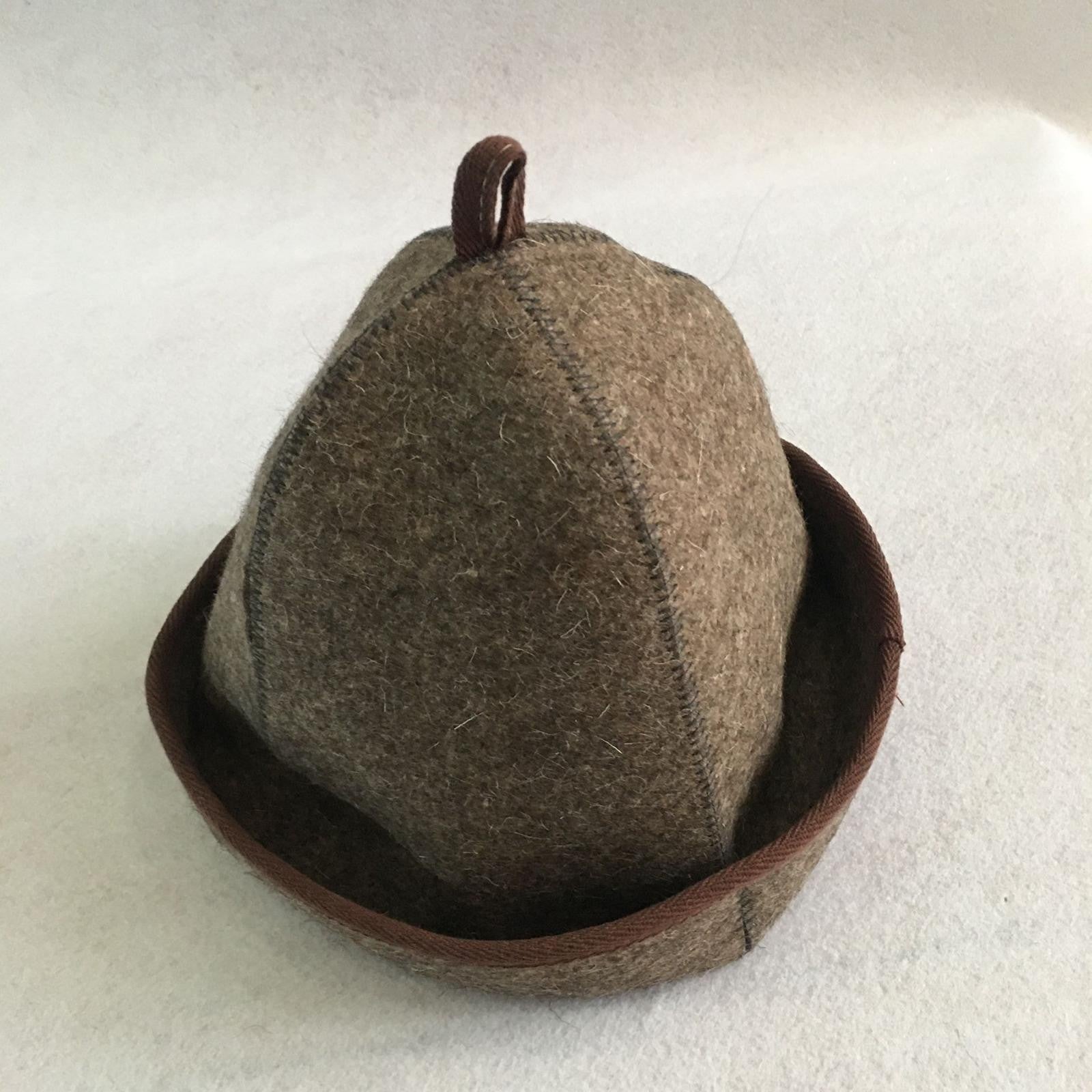 Sauna Hat 3mm Thick Banya Portable Hair for Bath House Shower Men Women