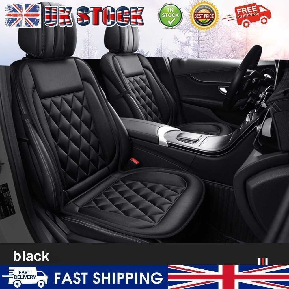 Universal Car Seat Pad Cushion Cover Heating Heater Warm Heated Cold Winter 12V