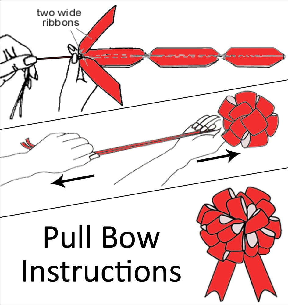 BIG CAR BOW - Giant, Extra Large Bow for Cars, Birthday Presents, XMAS Gifts