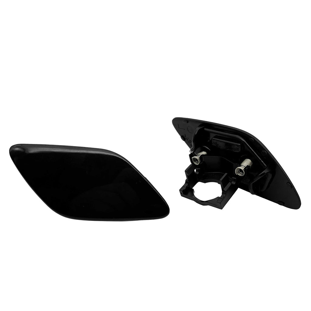Left& Right Pair For BMW E92 E93 Headlight Washer Jet Spray Nozzle Cover Cap
