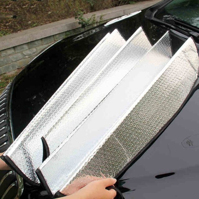 140x70cm Large Windscreen Sun Shade Car Van Double Sided Aluminium UV Protect