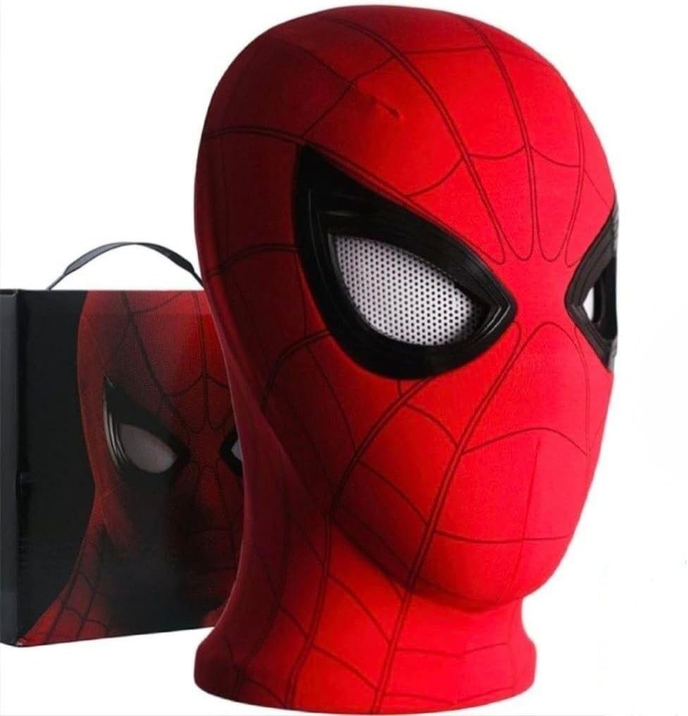 Spider-Hero Full Mask Breathable Blinkable Eyes for Halloween Christmas Cosplay