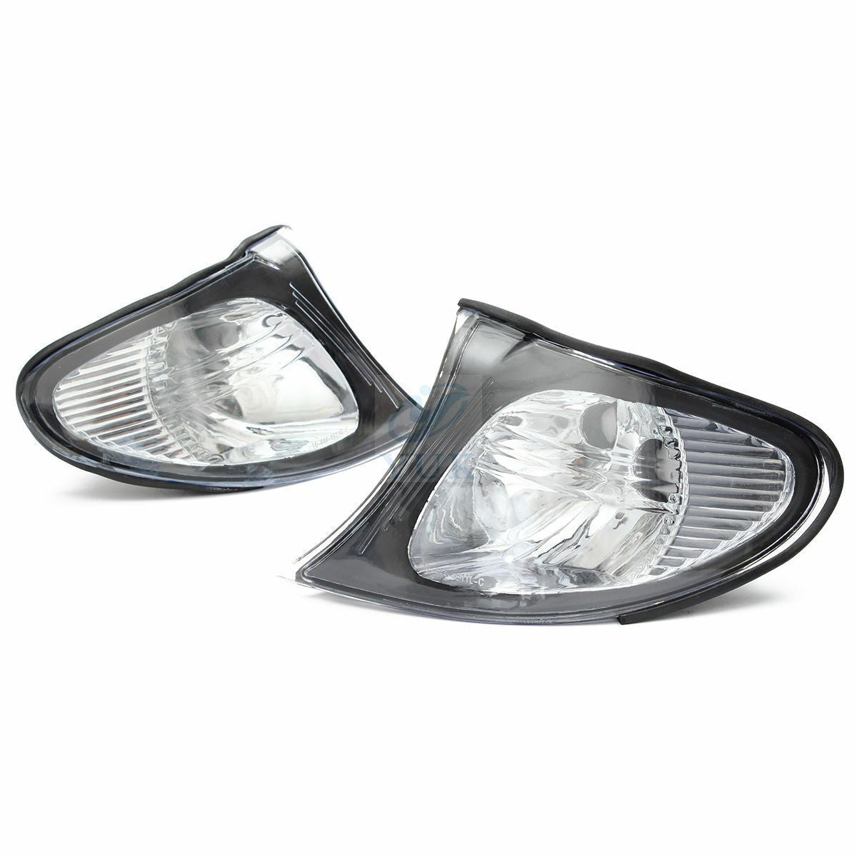 For BMW 3 Series E46 2002-05 Front Indicator Turn Signal Corner Light Lamp PAIR.