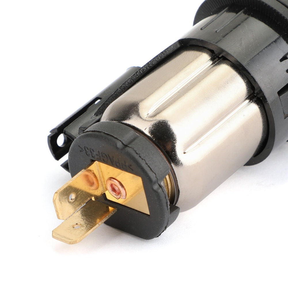 12V Cigarette Lighter Plug + Socket For Ford Focus Fiesta Transit 98AG15K047AD