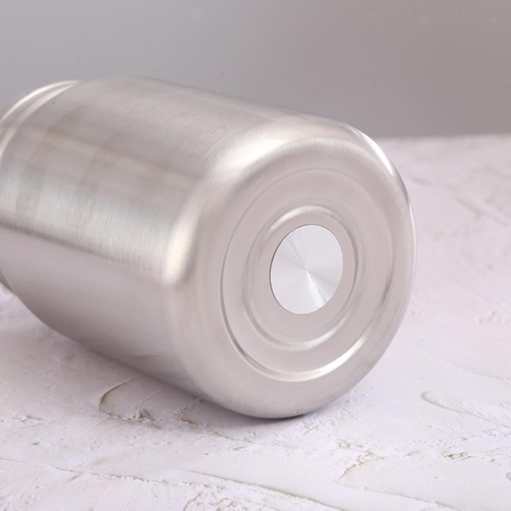Stainless Steel Mason Jar Unbreakable Tumbler Dishwasher Safe Beverage Travel