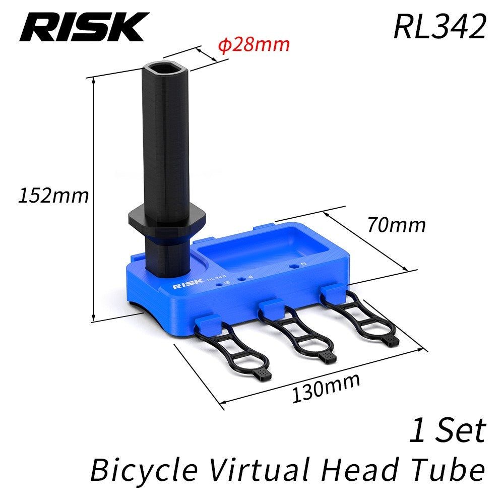 MTB Bicycle Road Bike Fork Head Tube Tool Holder Handlebar Stem Storage Mount