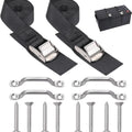 Battery Tie Down Strap Hold Down Kit 1"x 48" Cooler Tie Down Kit with Non-rust